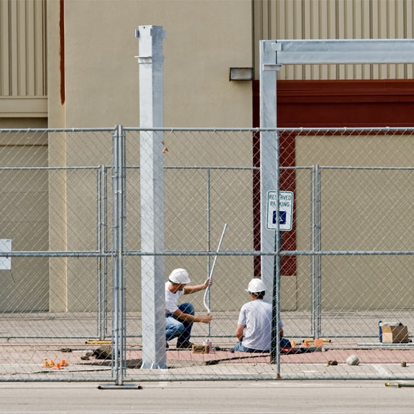 how long can i rent the temporary fence for my building site or event in North Dartmouth Massachusetts